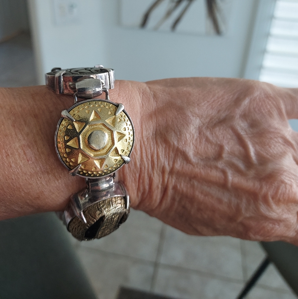Barry Brinker Sterling Silver Bracelet, Vintage Before 2014 One Of Kind